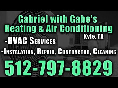 Gabriel with Gabe's Heating & Air Conditioning
