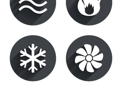 Global Heating and Cooling