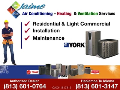 Jaime Central Air Conditioner and Heating Specialist