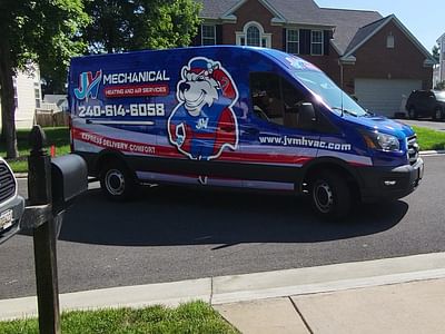 JV Mechanical heating and air services