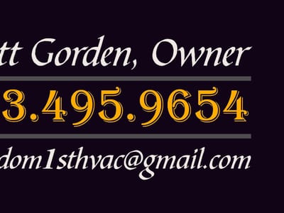 Kingdom 1st Heating and Cooling, Ltd