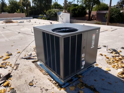Klein Heating and Cooling