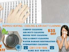 Koppeis Heating - Cooling & Air Duct Claening