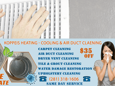 Koppeis Heating - Cooling & Air Duct Claening