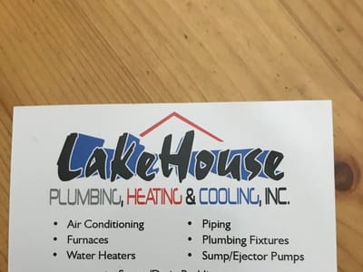 Lakehouse Plumbing, Heating & Cooling Inc