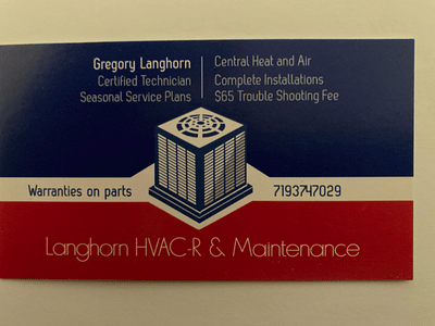 Langhorn HVAC-R & Maintenance