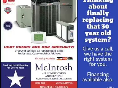 MCINTOSH AIR CONDITIONING & HEATING