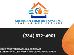 Michigan Comfort Systems Heating and Cooling