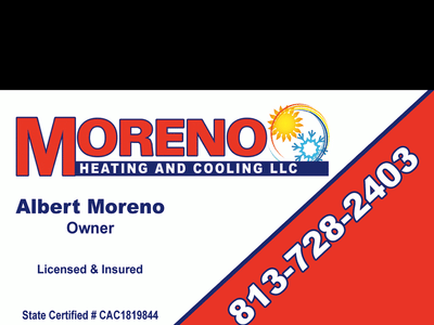 Moreno Heating and Cooling LLC