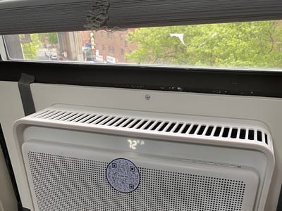 NYC PIGEON AIR CONDITIONER
