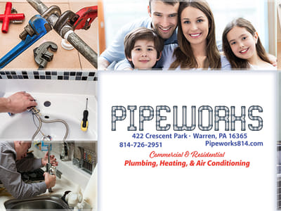 Pipeworks Plumbing, Heating, and Air Conditioning