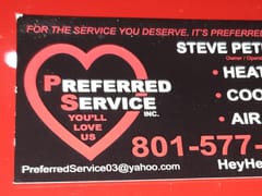 Preferred Service Heating, Cooling and Caring
