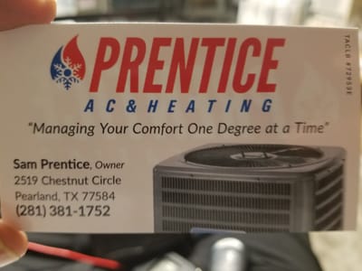 Prentice Air conditioning and Heating