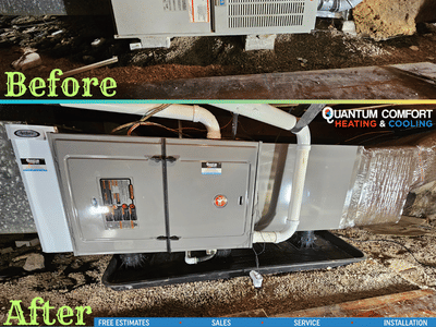 Quantum Comfort Heating and Cooling