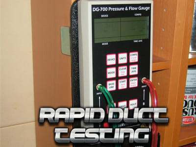 Rapid Duct Testing & Air Balancing