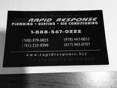 Rapid Response Plumbing and HVAC