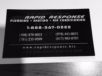 Rapid Response Plumbing and HVAC