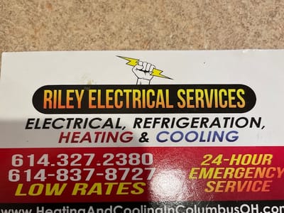 Riley electrical service ELECTRICAL REFIGERATION,HEATING & COOLING