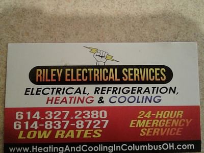 Riley electrical service ELECTRICAL REFIGERATION,HEATING & COOLING