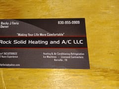 Rock Solid Heating & Air Conditioning