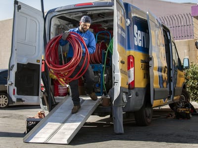 Service Lion Plumbing Heating Air Electric