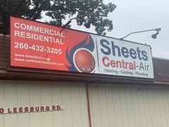 Sheets Central Air - Heating - Cooling - Plumbing