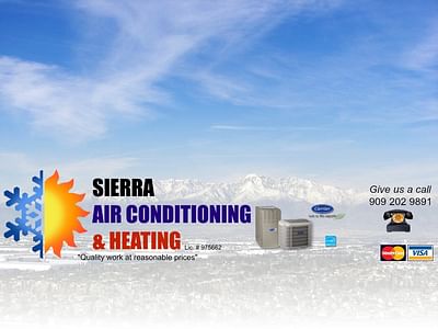 SIERRA AIR CONDITIONING & HEATING REPAIR SERVICE