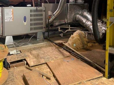 South Pole Heating and Cooling