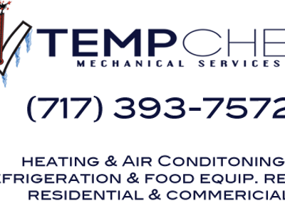 Tempchek Mechanical Services Heating, Air Conditioning, & Refrigeration