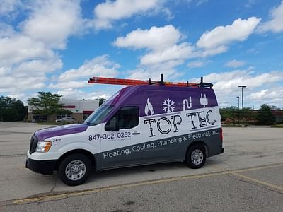 TopTec Heating, Cooling, Plumbing & Electrical