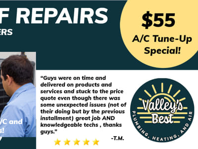 Valleys Best Plumbing, Heating, and Air