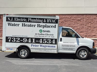 Water Heater Replaced by N.J. Electric, Plumbing & HVAC