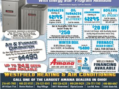 Westfield Heating & Air, INC.