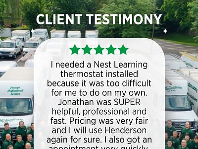 WM Henderson Heating, Cooling, Plumbing, & Electrical Inc.