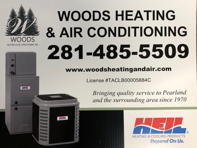 Woods Heating & Air Conditioning since 1970