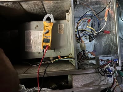 Year round heating and cooling