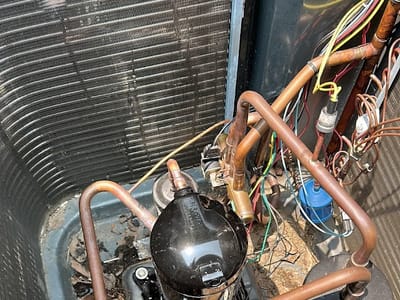 Year round heating and cooling