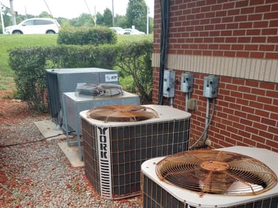 Year round heating and cooling